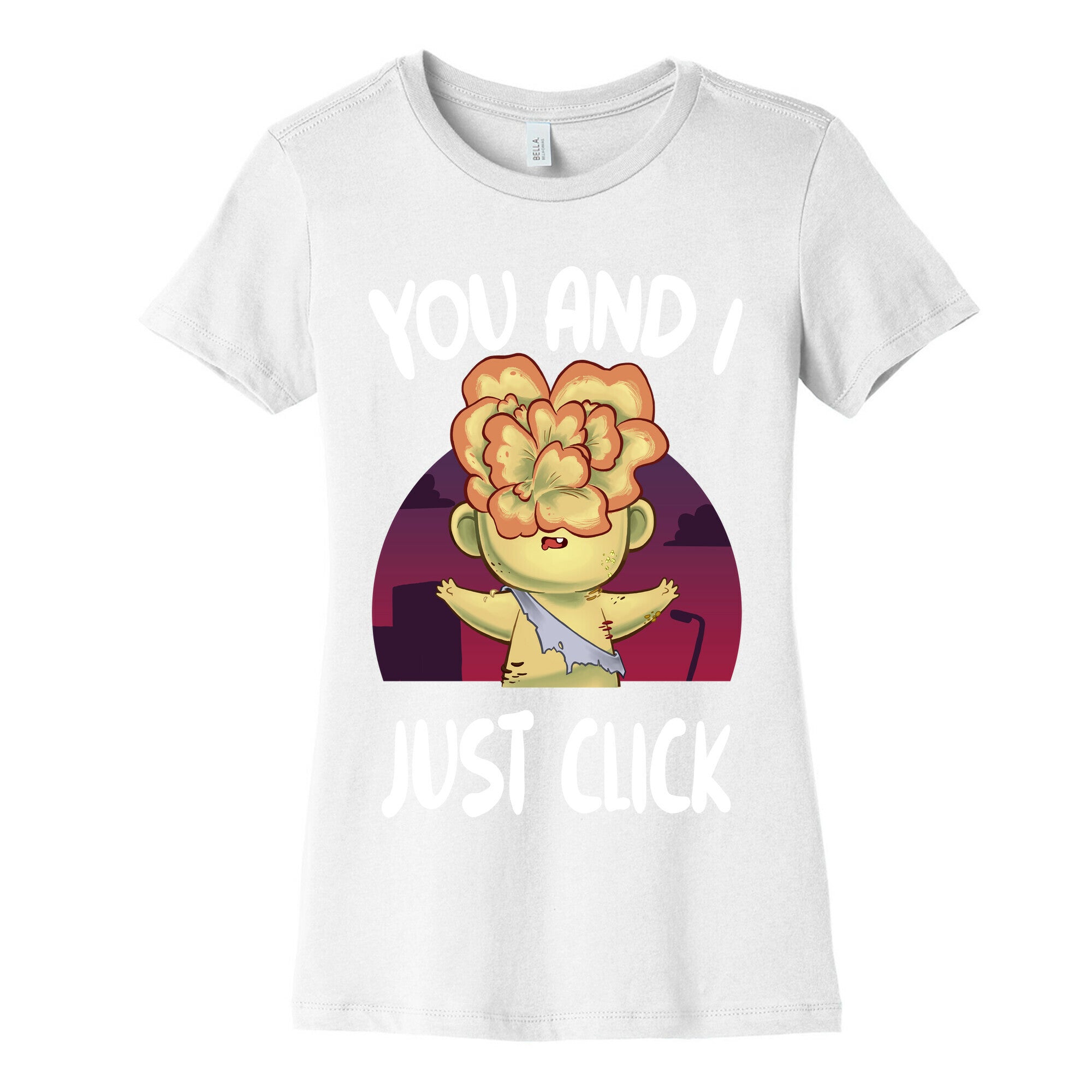 You and I Just Click Women's Cotton Tee